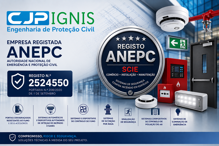 CJP IGNIS Registada na ANEPC